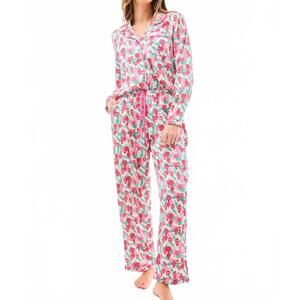 NEW MARY SQUARE charlotte pajama set in trim the tree